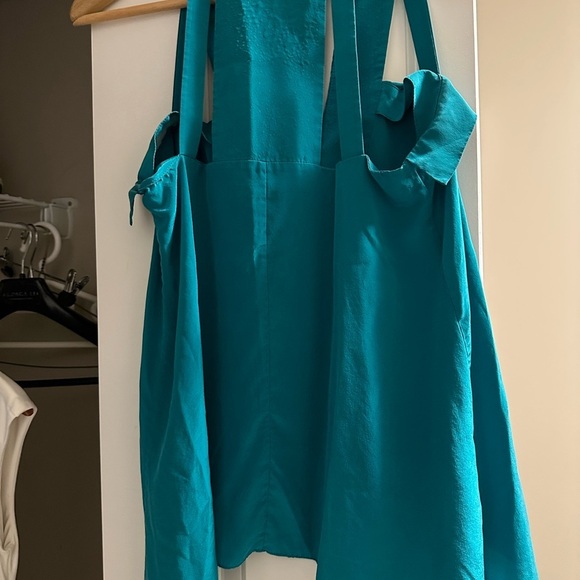 BCBG Elegant Teal Women's Top - Picture 2 of 3